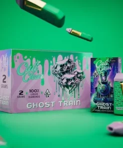 Cali Clear Ghost Train 2g Disposable Vape