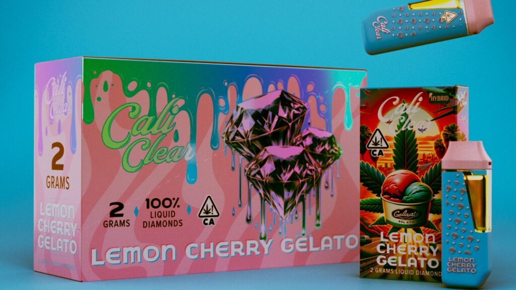 Cali Clear Lemon Cherry Gelato 2g Disposable