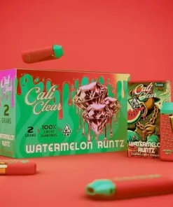 Cali Clear Watermelon Runtz 2g Disposable