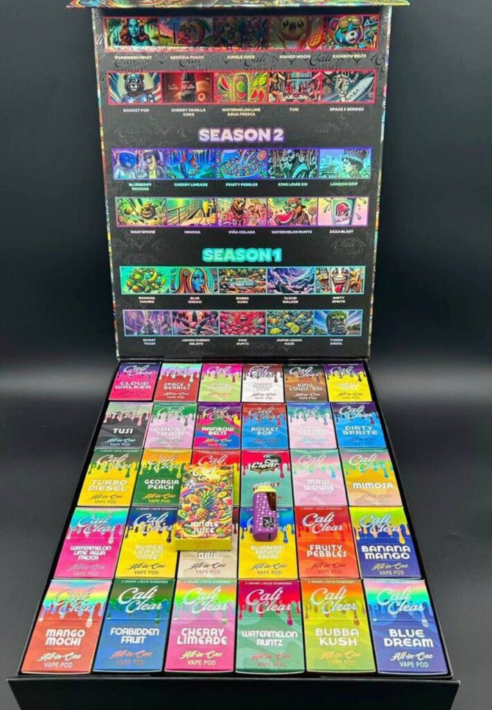 Cali Clear 2G Disposable Vape - Variety Pack